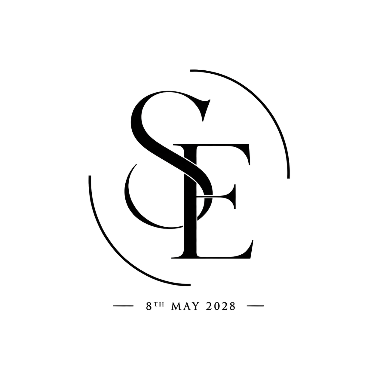 Simon and Emily monogram
